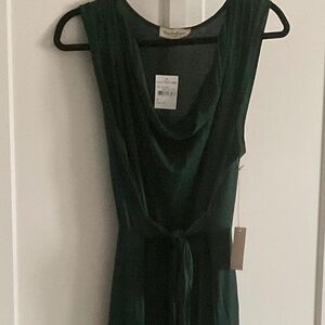 NWT maxi sleeveless dress with belt